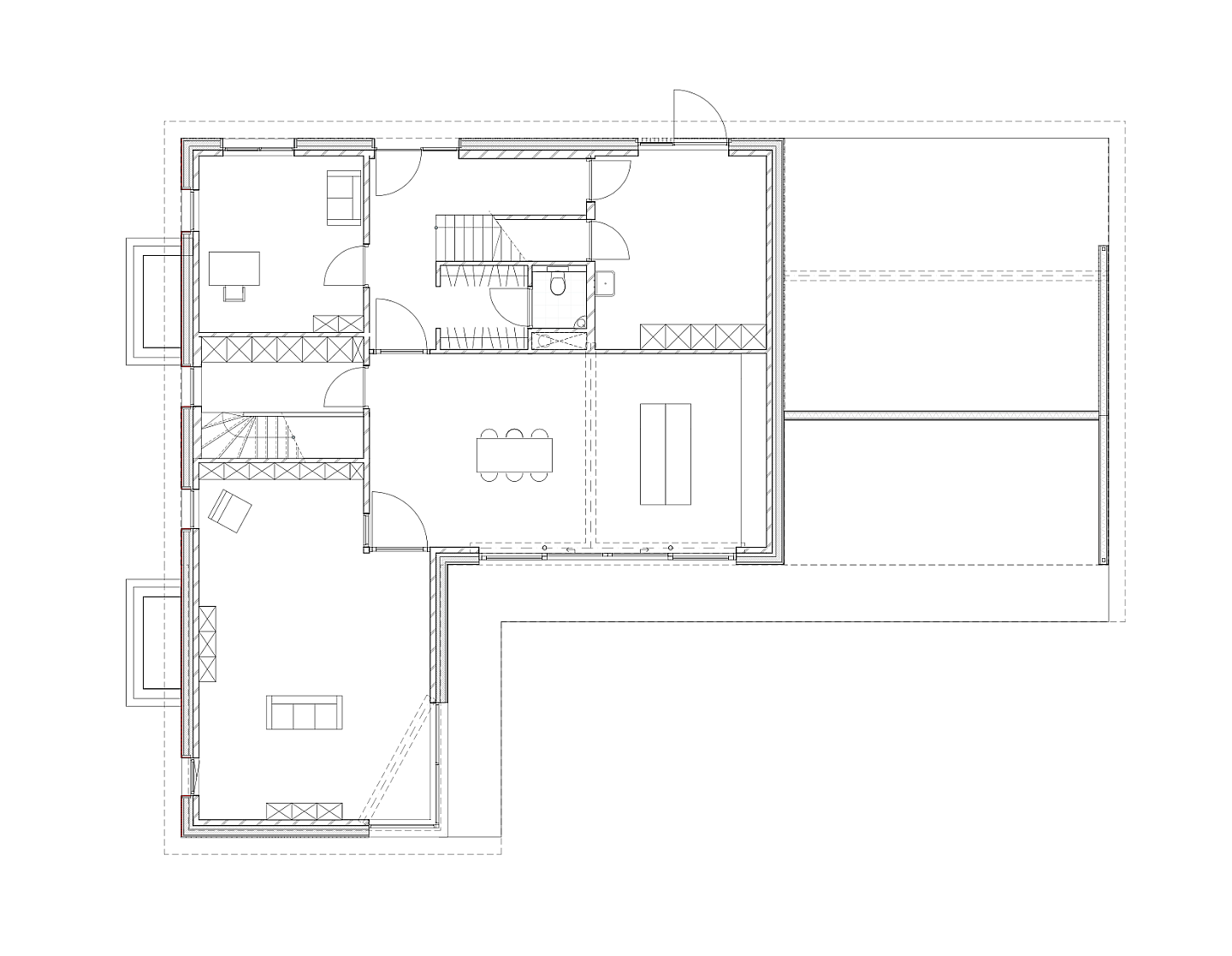 Huis LA floorplan
